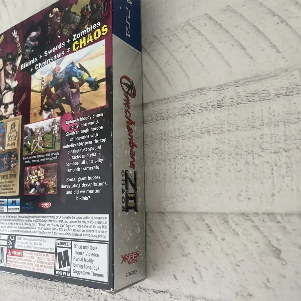 Onechanbara Z2: Chaos - Banana Split Limited Edition (Sony PlayStation 4, 2015)